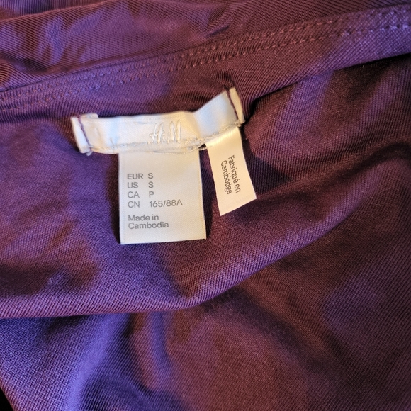 H&M one shoulder bodycon dress size S - Picture 4 of 6